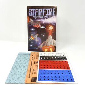 Starfire Task Force Games TFG1001 1979 First Edition Unpunched Sci-Fi Wargame